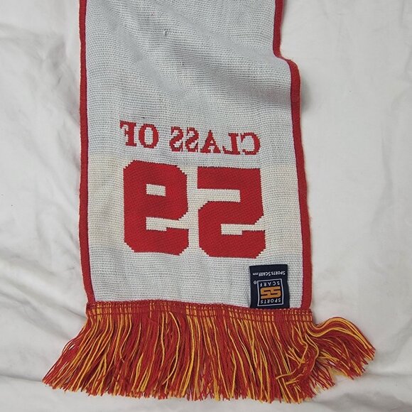 Vintage USC Alumni Trojans Class Of 59 Red And Yellow Scarf College School - Picture 8 of 9